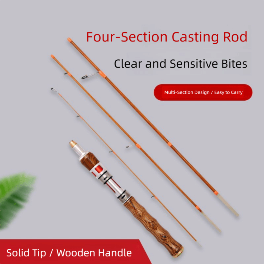 Fishing Equipment Rod - High Quality 4 Sections Spinning Fishing