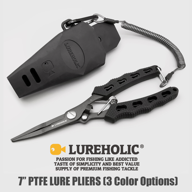 Fishing Equipment Tackle - Lureholic 7” PTFE Coated Lure Fishing