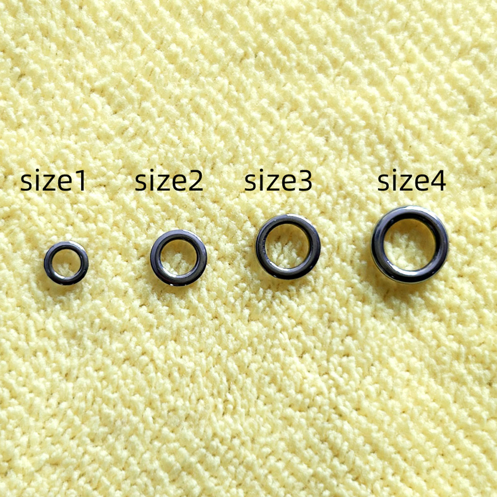 DNDYUJU 50pcs Fishing Solid Ri - Fishing Equipment Tackle ulasan dan harga