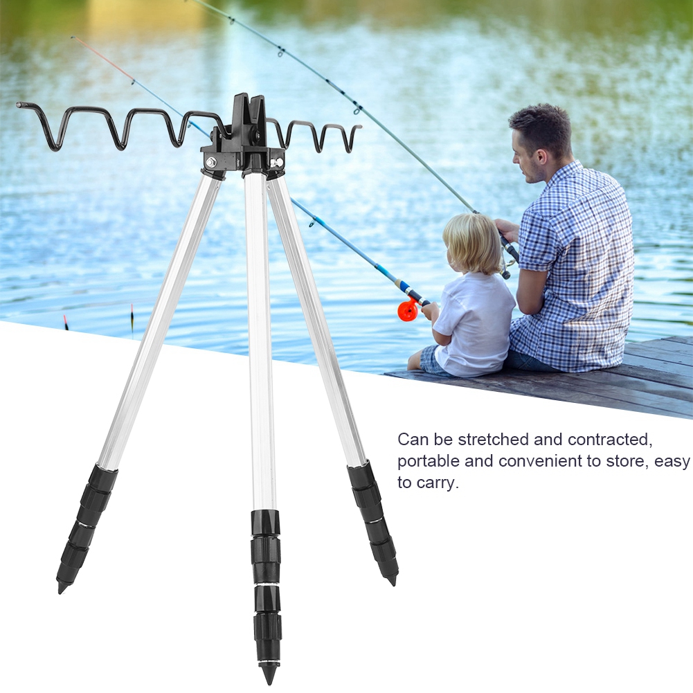 Fishing Pole Tripod Holders Mu - Fishing Equipment Rod ulasan dan harga
