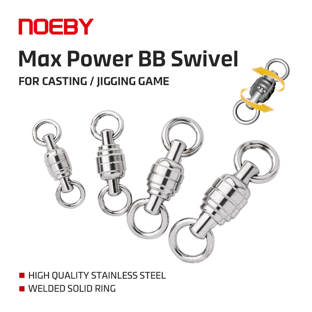 NOEBY Max Power BB Swivel High - Fishing Equipment Tackle ulasan dan harga