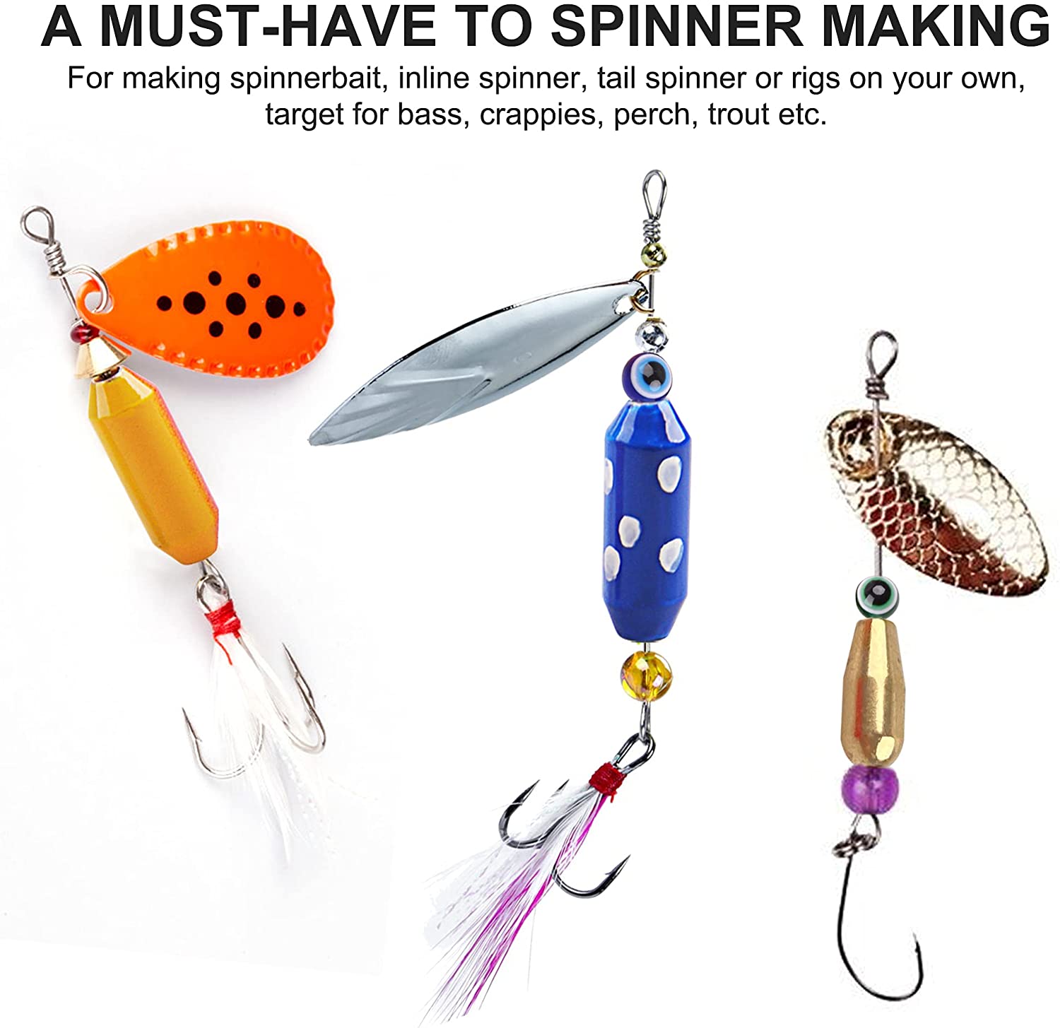 10pcs Fishing Brass Spinner Lu - Fishing Equipment Tackle ulasan dan harga