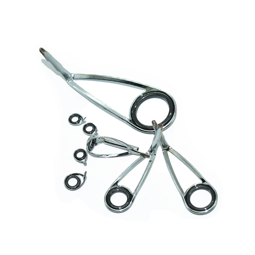 8pcs/Kit KLH Bracket Stainless - Fishing Equipment Rod ulasan dan harga