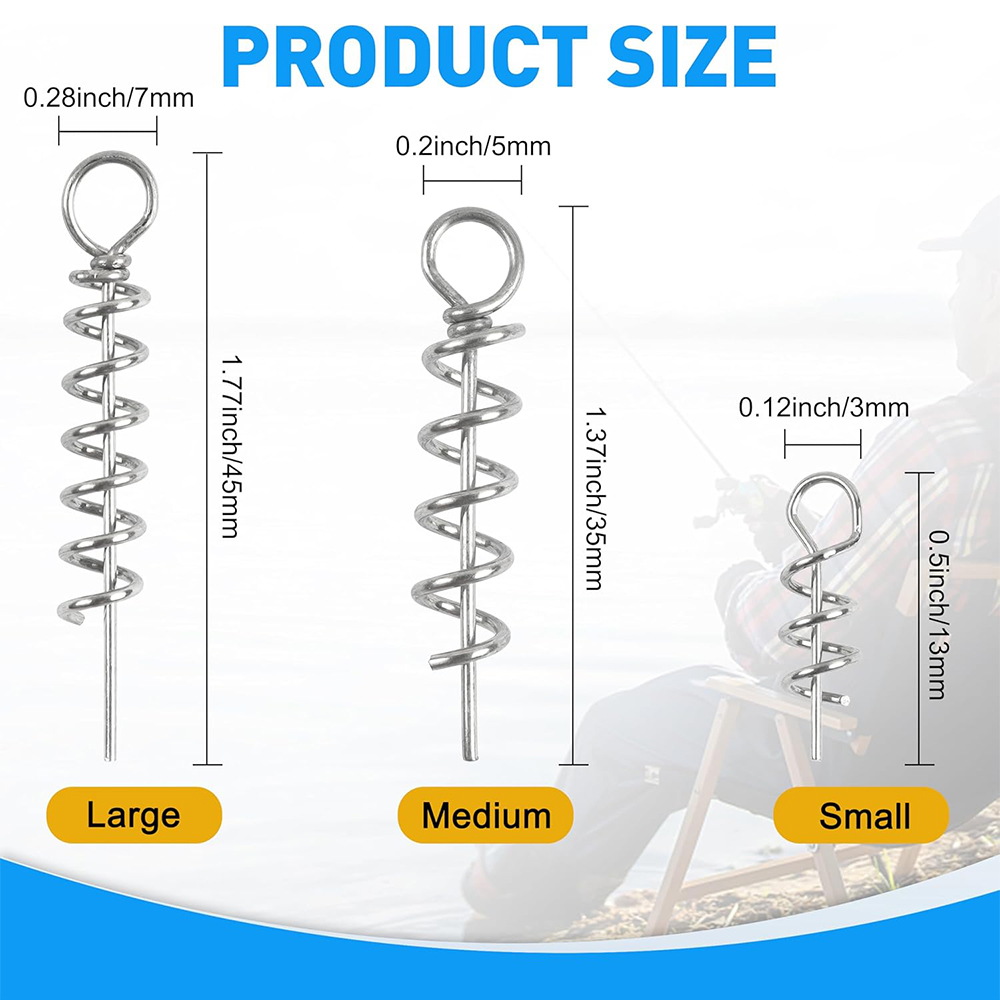 50Pcs Spring Twist Lock Fishin - Fishing Equipment Tackle ulasan dan harga