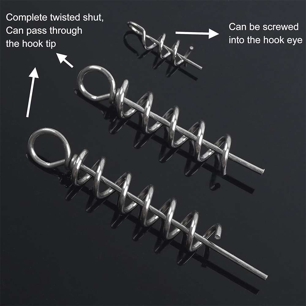 50Pcs Spring Twist Lock Fishin - Fishing Equipment Tackle ulasan dan harga