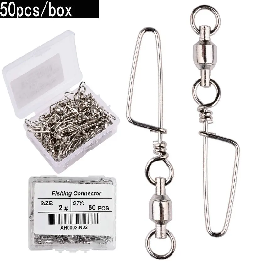 50pcs Fishing Ball Bearing Swi - Fishing Equipment Tackle ulasan dan harga