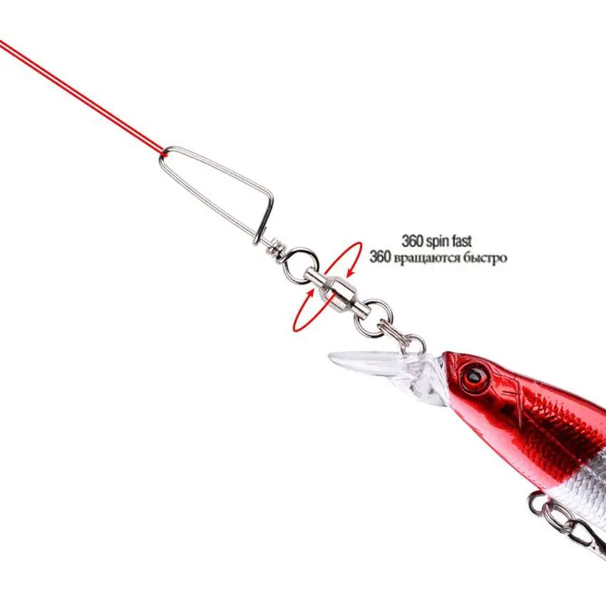 50pcs Fishing Ball Bearing Swi - Fishing Equipment Tackle ulasan dan harga